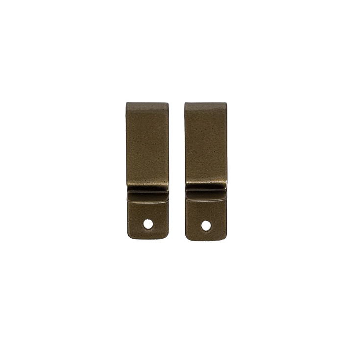 Holster Clip - Antique Brass