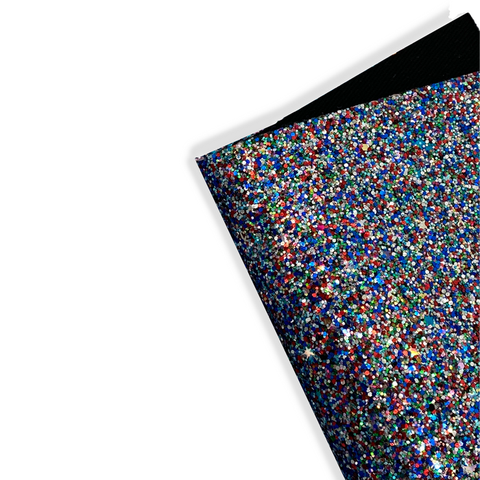 Multi-Color Dream - Glitter Fabric Sheet