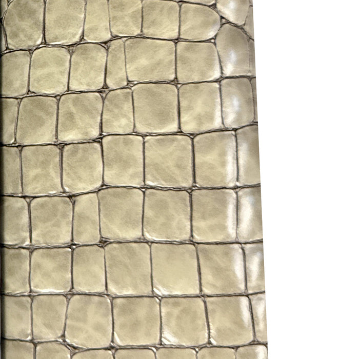 Italian Embossed Hides - Satin Croc Hides