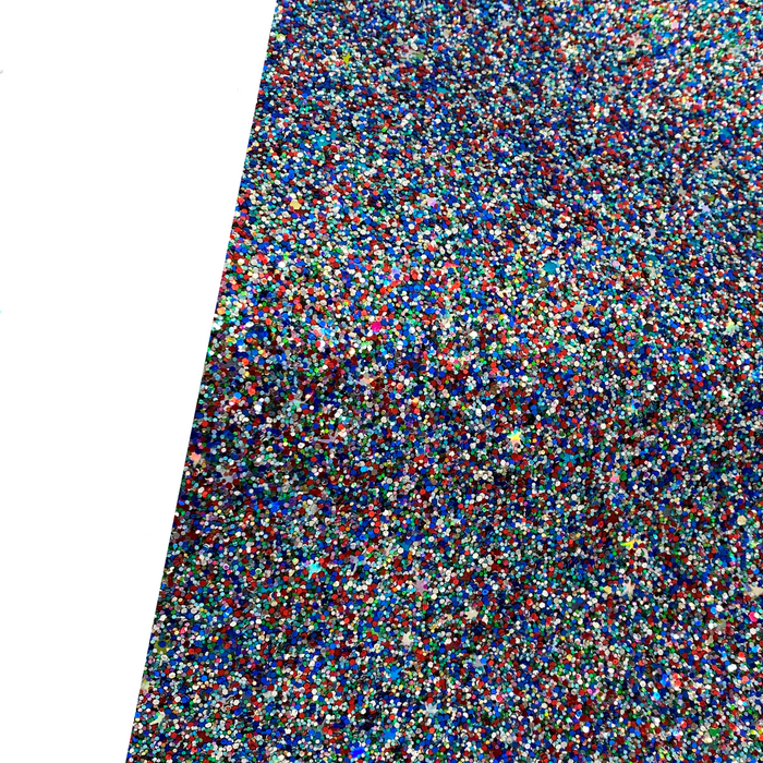 Multi-Color Dream - Glitter Fabric Sheet