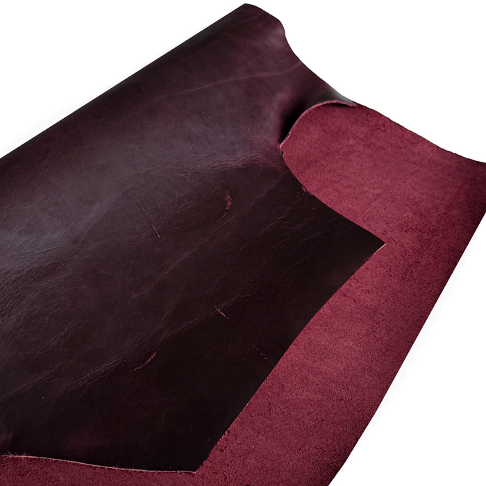 Brentwood Oil Tan - Burgundy Project Pieces