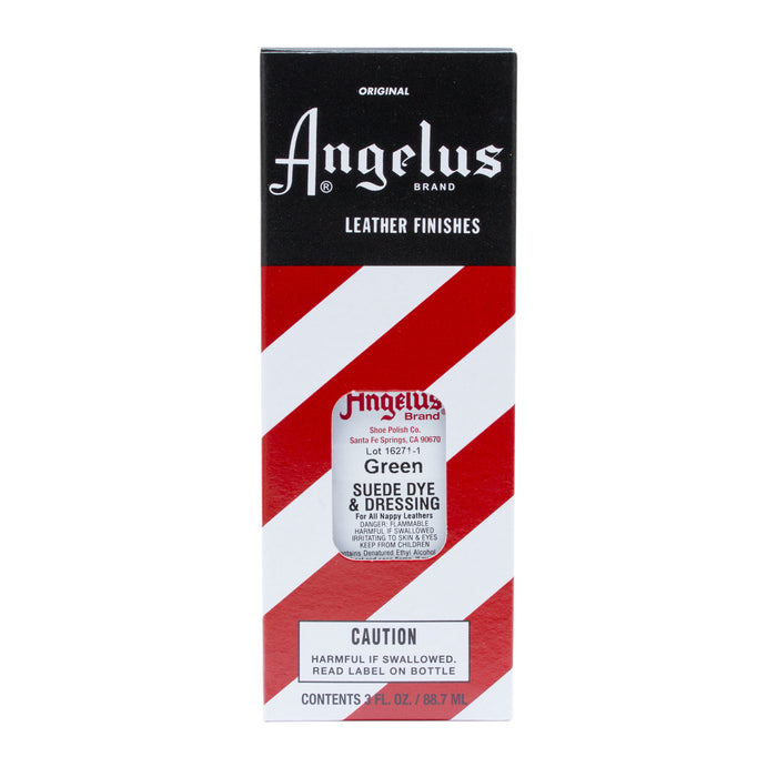 Angelus Suede Dye Green