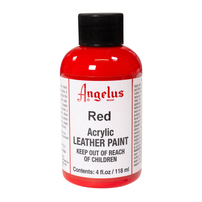 Angelus Red Acrylic Leather Paint