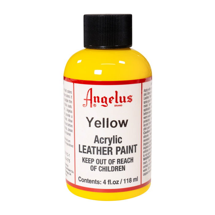 Angelus Yellow Acrylic Leather Paint
