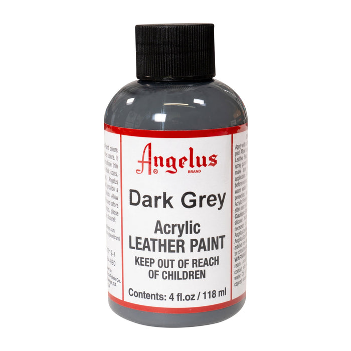 Angelus Dark Grey Acrylic Leather Paint