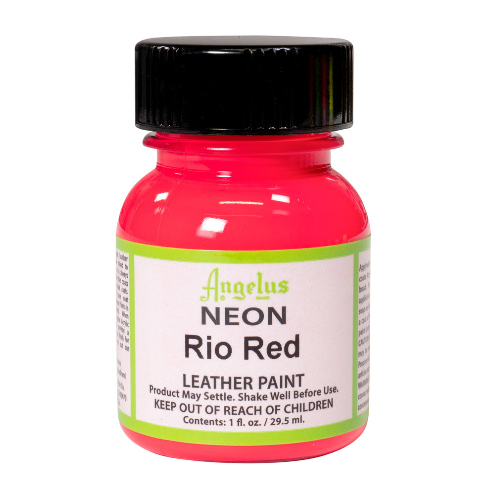 Angelus Rio Red Neon Acrylic Leather Paint
