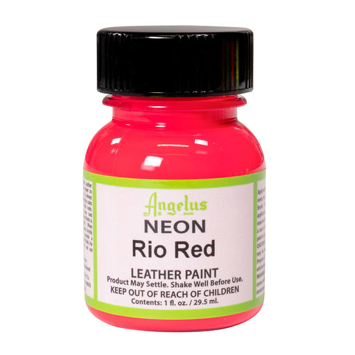 Angelus Rio Red Neon Acrylic Leather Paint