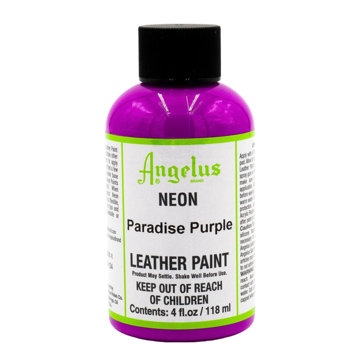 Angelus Paradise Purple Neon Acrylic Leather Paint