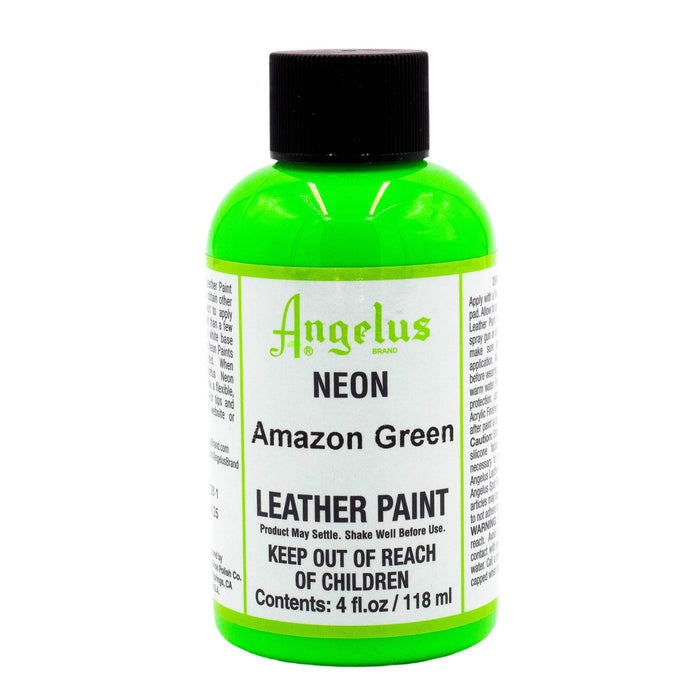 Angelus Amazon Green Neon Acrylic Leather Paint