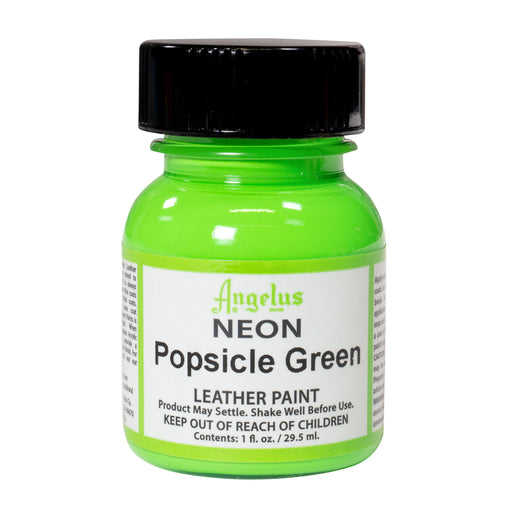 Angelus Popsicle Green Neon Acrylic Leather Paint