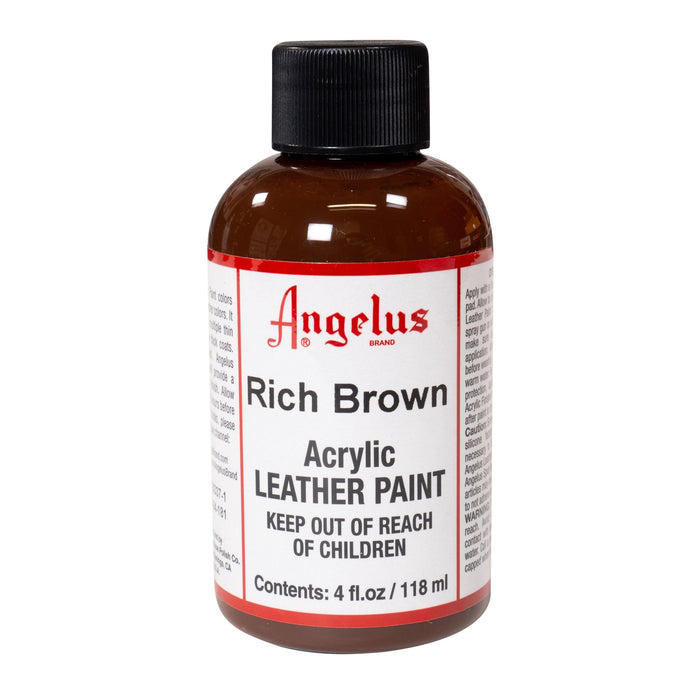 Angelus Rich Brown Acrylic Leather Paint