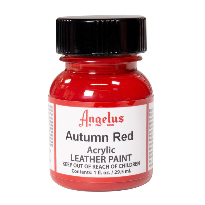 Angelus Autumn Red Acrylic Leather Paint