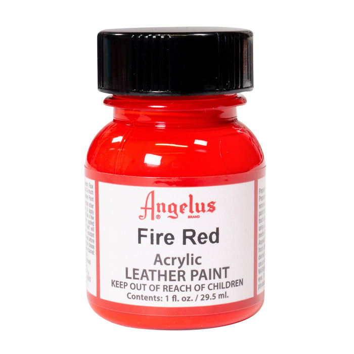 Angelus Fire Red Acrylic Leather Paint