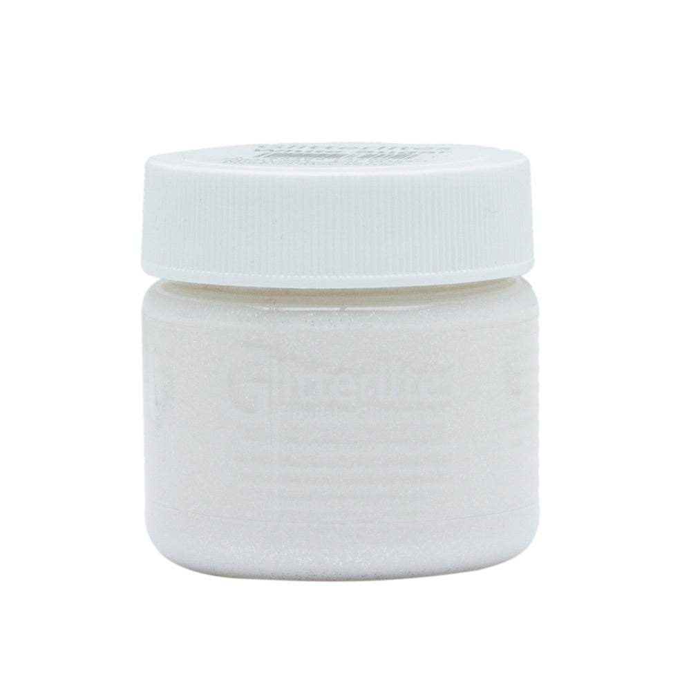 Angelus Glitterlites Paint - White Sugar