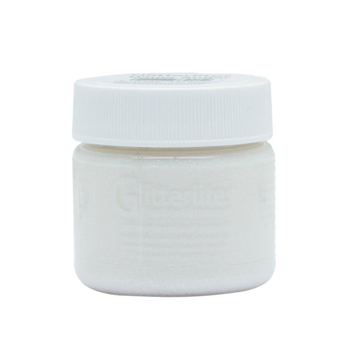 Angelus Glitterlites Paint - White Sugar