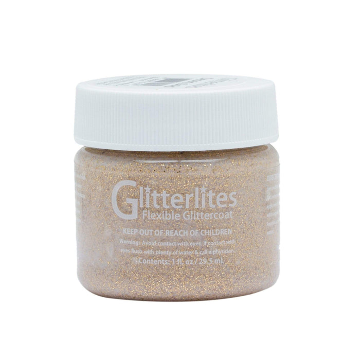 Angelus Glitterlites Paint - Desert Gold