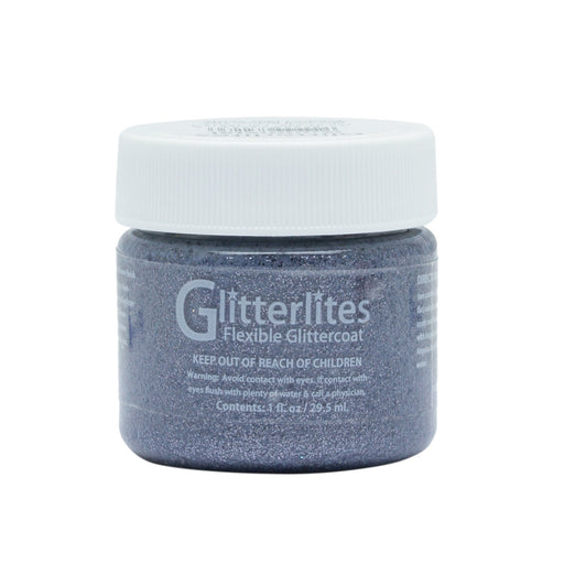 Angelus Glitterlites Paint - Gunmetal