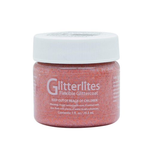 Angelus Glitterlites Paint - Orange Orange