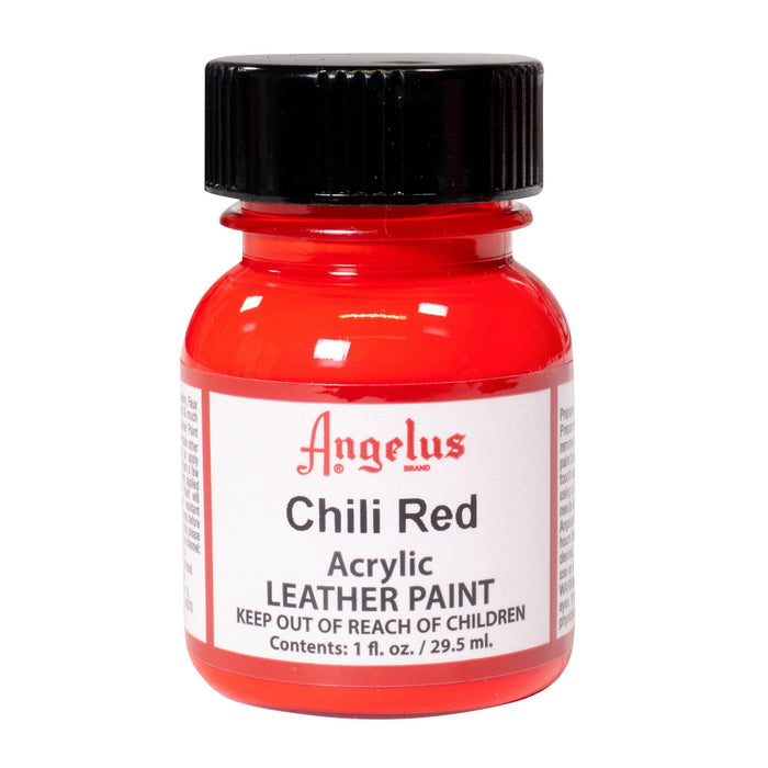 Angelus Chili Red Acrylic Leather Paint