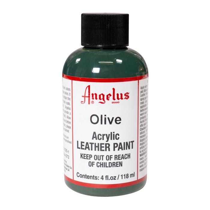 Angelus Olive Acrylic Leather Paint