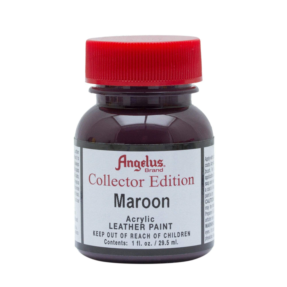 Angelus Maroon Collector Edition Acrylic Leather Paint