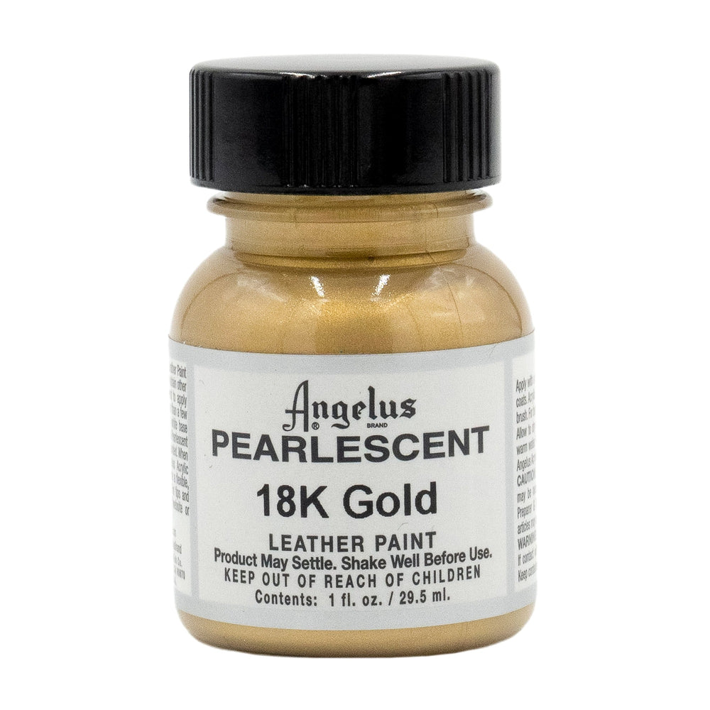 Angelus Pearlescent Leather Paint 18K Gold