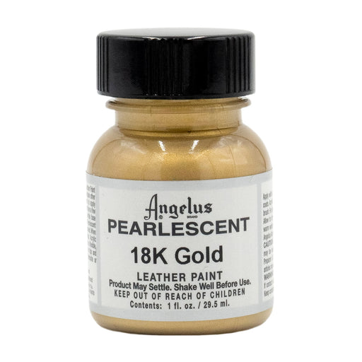 Angelus Pearlescent Leather Paint 18K Gold