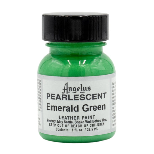 Angelus Pearlescent Leather Paint Emerald Green