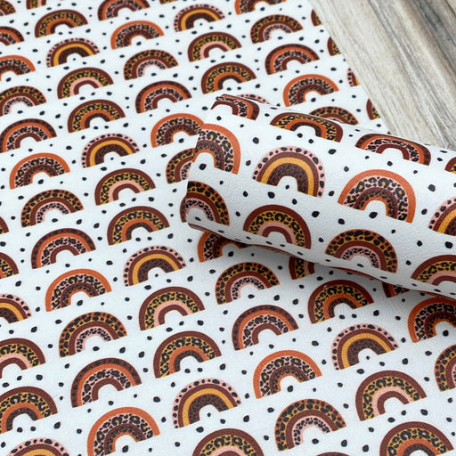 Safari Print Rainbows - Printed Marine Vinyl