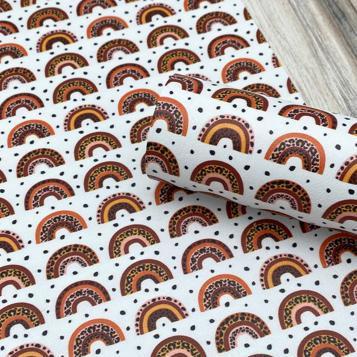 Safari Print Rainbows - Printed Marine Vinyl