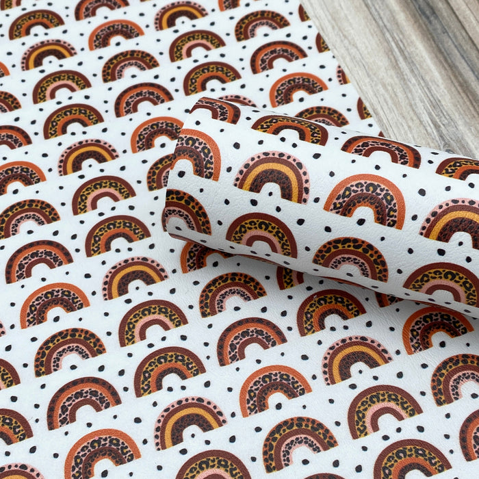 Safari Print Rainbows - Printed Marine Vinyl
