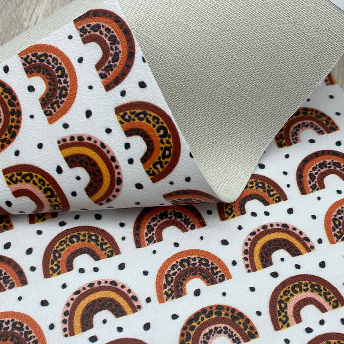 Safari Print Rainbows - Printed Marine Vinyl