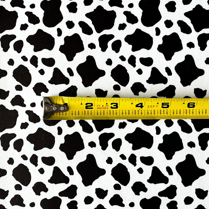 Cow Print Marine Vinyl Sizing