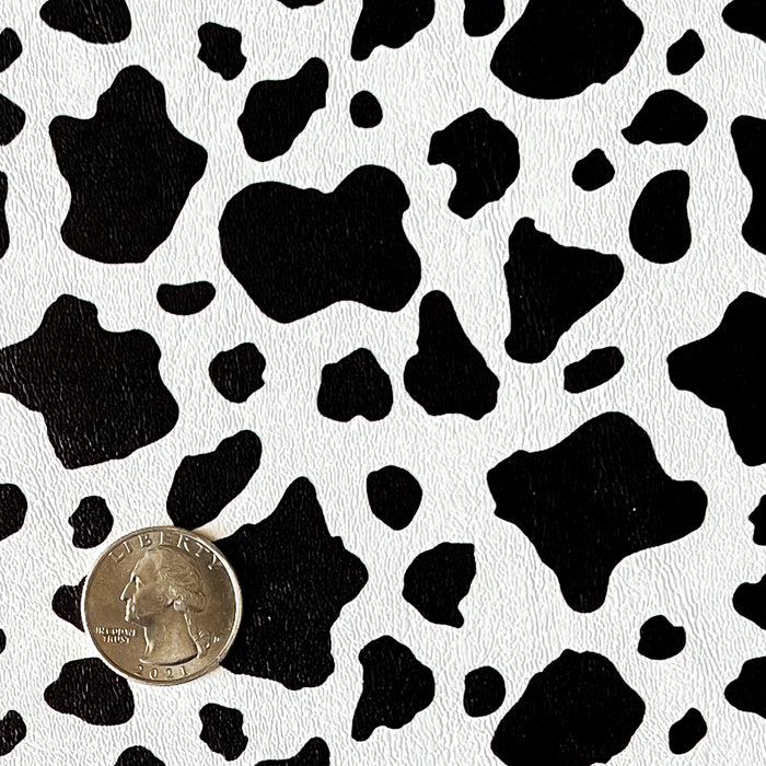 Cow Printed Marine Vinyl Spots Size of a Dime