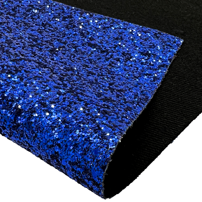 Blue - Glitter Fabric Sheet