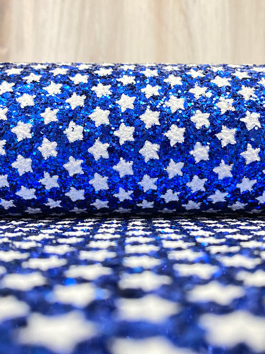 Glitter fabric sheet faux leather