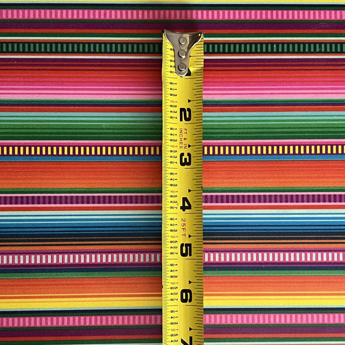 Braided Serape - Printed Cowhide Leather