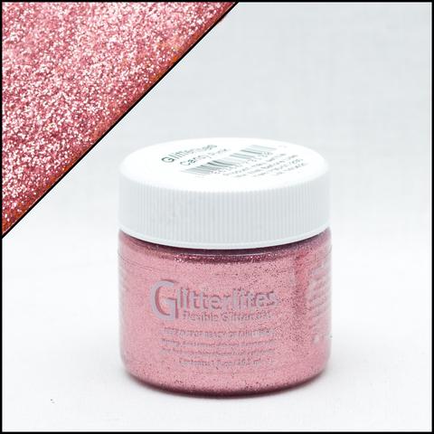 Angelus Glitterlites Paint - Candy Pink