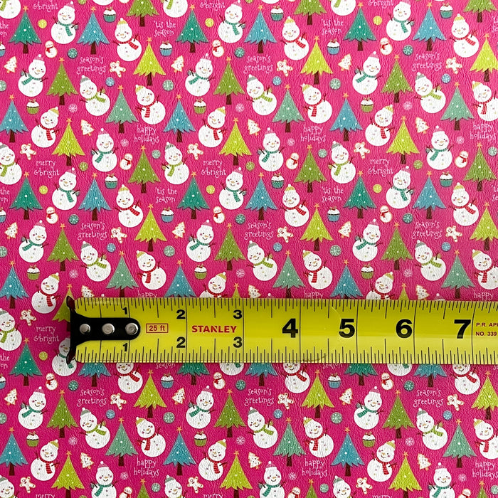 Snowman Printed Pattern Sizing