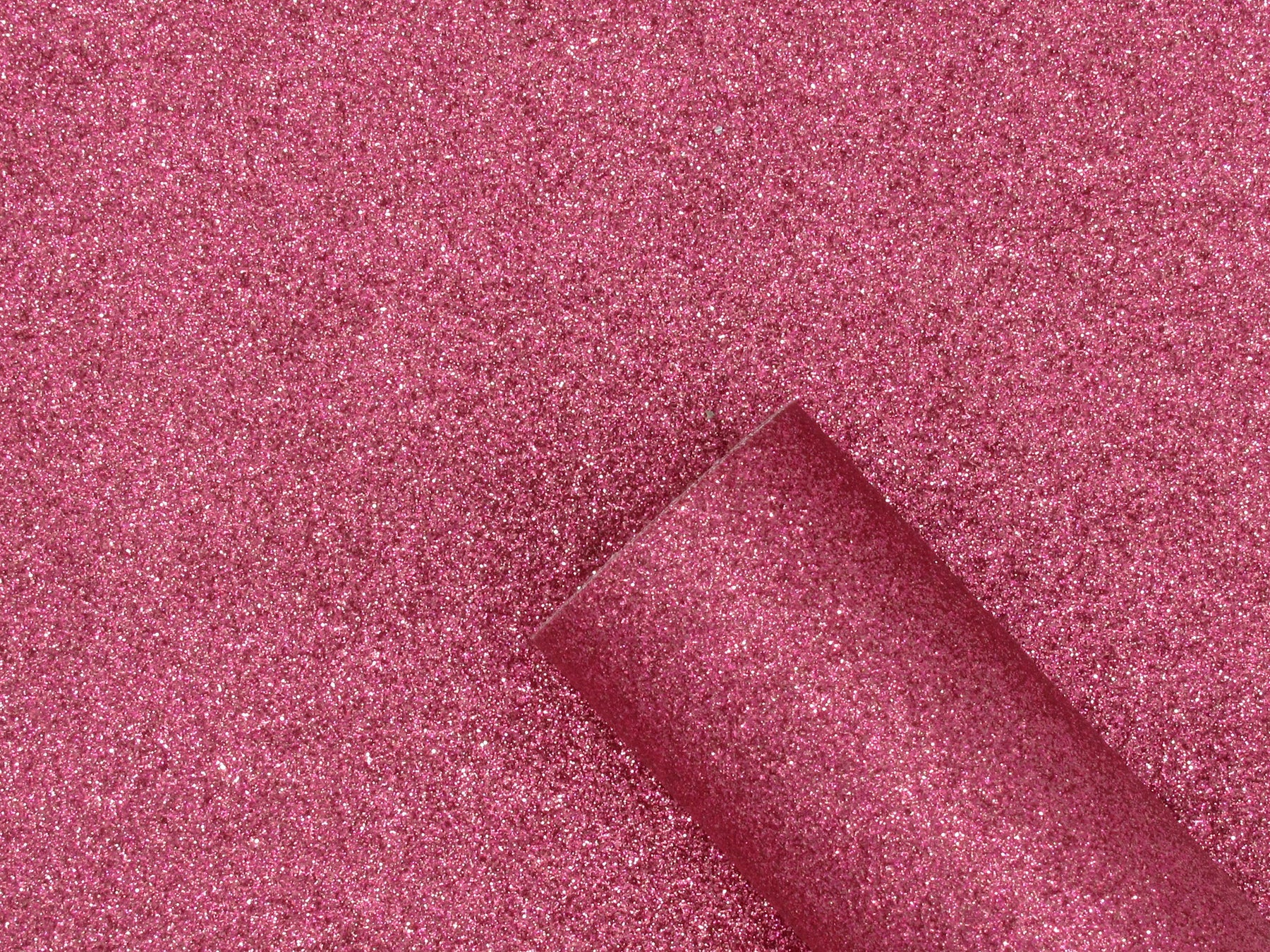 Rouge Pink Extra Fine Glitter Faux Leather Sheet