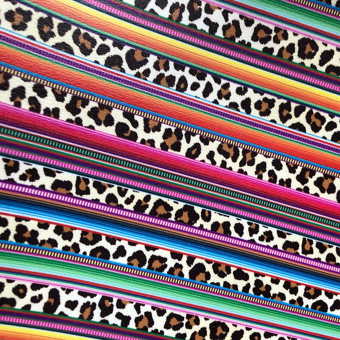 Wild Serape - Printed Marine Upholstery Vinyl Faux Leather