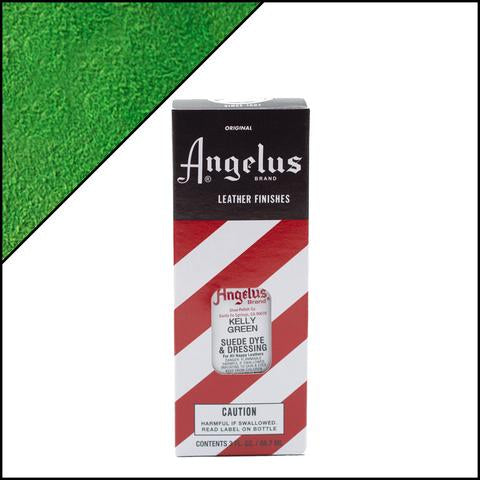 Angelus Suede Dye Kelly Green