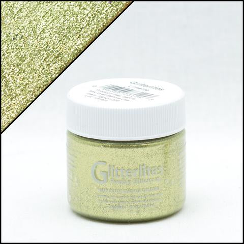 Angelus Glitterlites Paint - Limelite