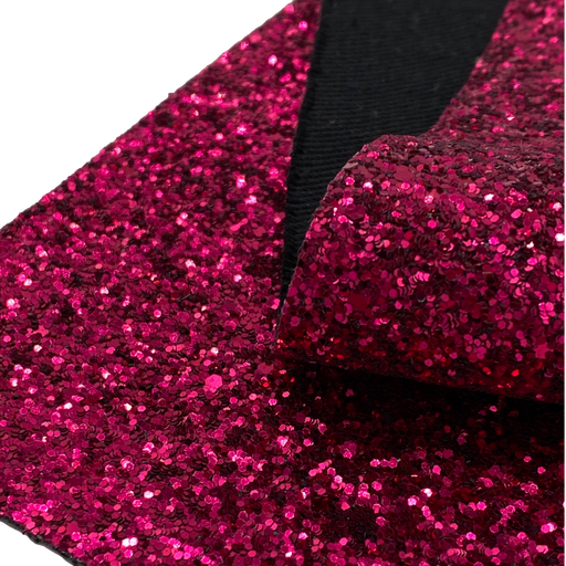 Magenta Chunky Glitter Sheet