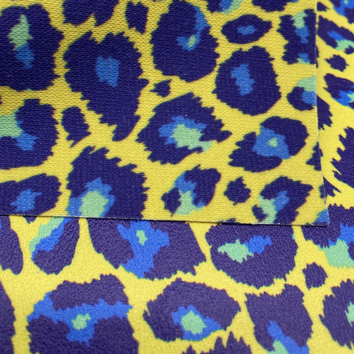 Leopard Printed Faux Leather Sheet