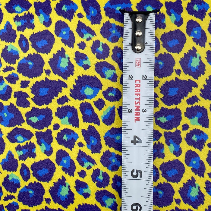 Leopard Printed Faux Leather Sheet