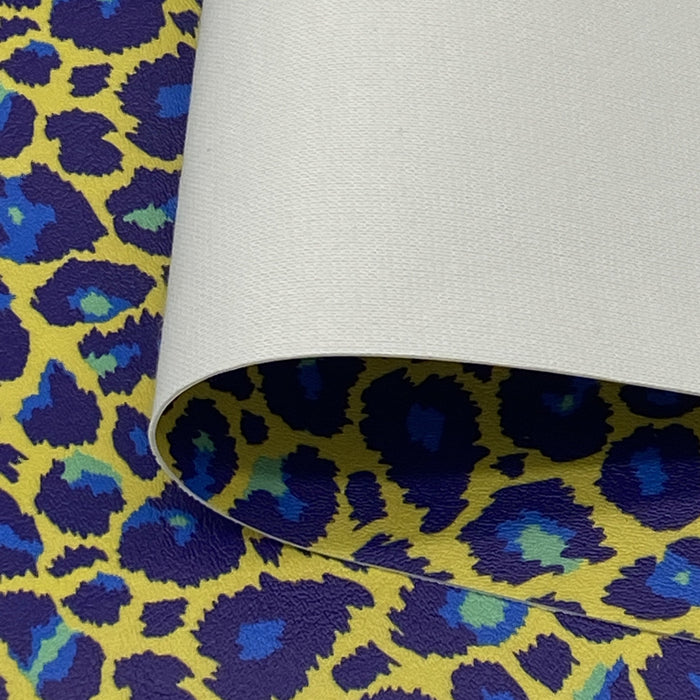 Leopard Printed Faux Leather Sheet