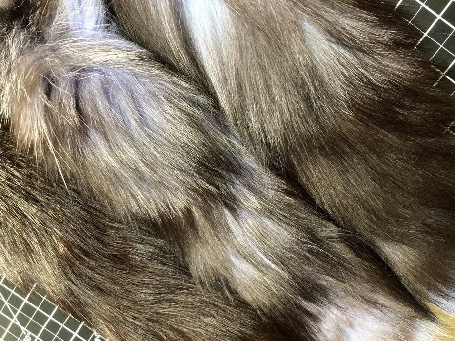 Fox Tail - Black & Silver