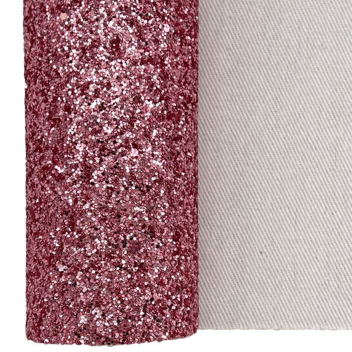 Glitter Fabric Sheet - Pink