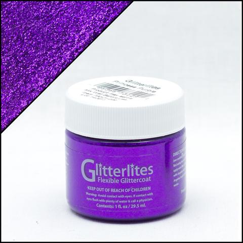 Angelus Glitterlites Paint - Princess Purple